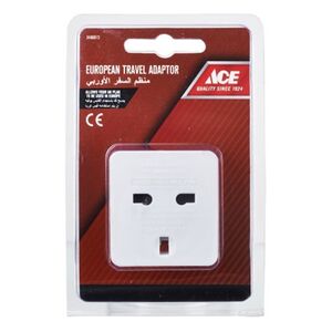 Ace European Travel Plug Adaptor Ace European Travel Plug Adaptor